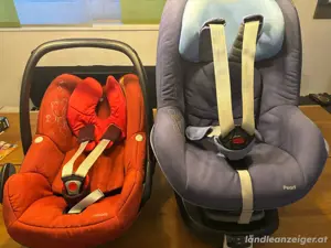 Zwei Maxi-Cosi Kindersitze mit ISOFIX-Station Bild 3