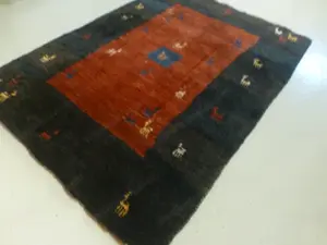Teppich hangeknüpfter persischer Gabbeh unikat Bild 2