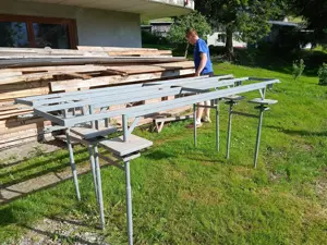 Eisengestell für Bienenvölker 