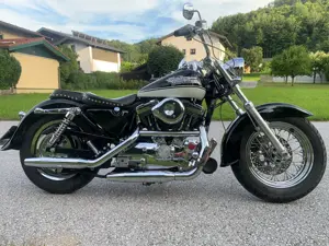 Harley-Davidson Sportster XLH 1200 C auf Heritage umgebaut