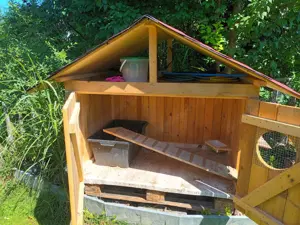 Entenhaus Kleintierhaus Stall Bild 6