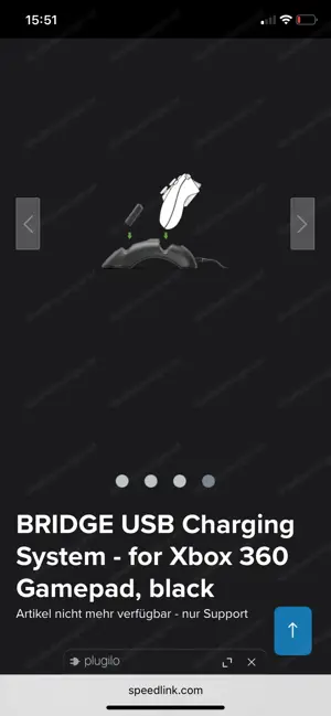 USB Ladestation XBOX mit 2 Akkus Bild 2