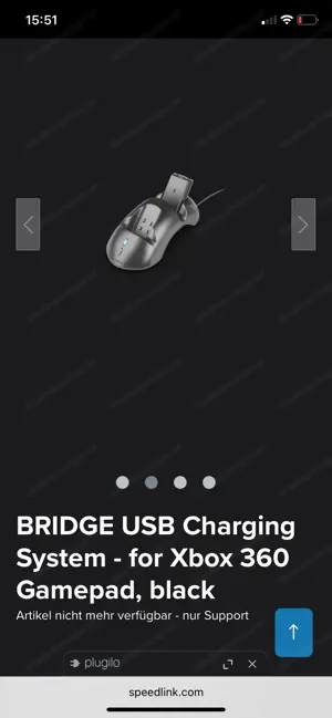 USB Ladestation XBOX mit 2 Akkus Bild 4