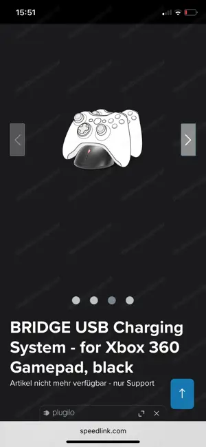 USB Ladestation XBOX mit 2 Akkus Bild 3