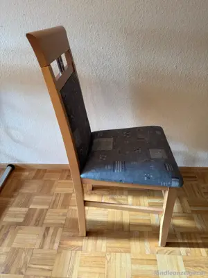 Großer Esstisch aus Vollholz mit 10 Stühlen zu verkaufen Bild 5