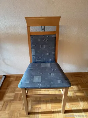 Großer Esstisch aus Vollholz mit 10 Stühlen zu verkaufen Bild 6