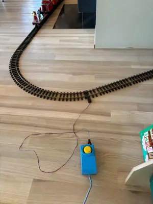 Playmobil Eisenbahn-Komplettset (Westernlok) elektrisch Bild 4