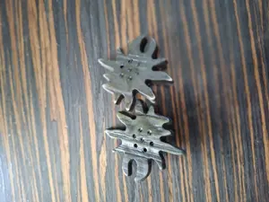 Trachten Ohrclips Edelweiß 