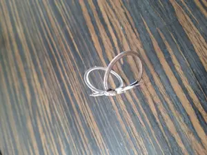 Trachten Tuchhalter Edelweiß  Bild 2