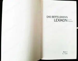 Bertelsmann Lexikon in 24 Bänden. Bild 3