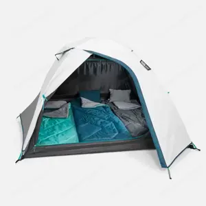 Campingzelt QUECHUA MH100 Fresh & Black für 3 Personen Bild 5