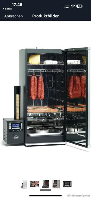 Smoker für Fleisch und Fisch Bild 5