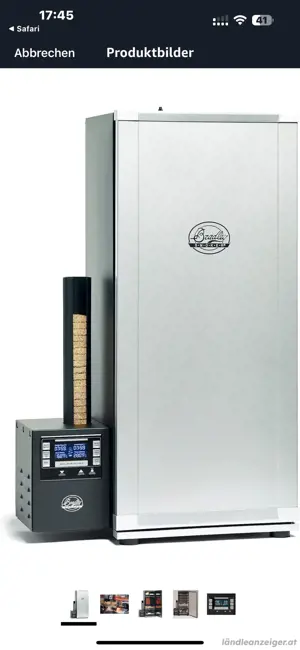 Smoker für Fleisch und Fisch Bild 3