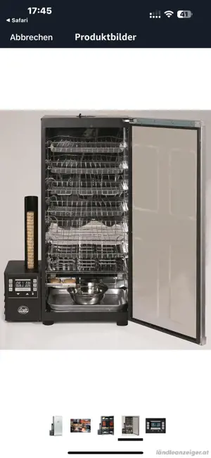 Smoker für Fleisch und Fisch Bild 4