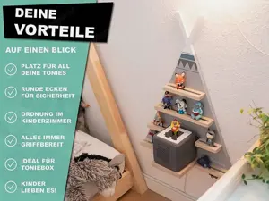 2 Stück Mahona Tonie Regale Bild 2