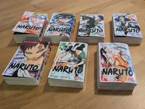 Naruto "Massiv" Manga Comics 1-7