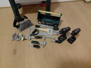 Bosch Kinderwerkbank mit viel Zubehör Bild 2