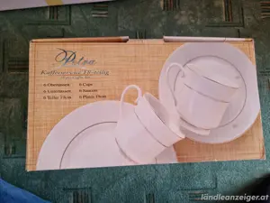 Kaffeeservice Porzellanset 18-teilig