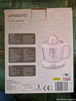 Zitruspresse Ambiano Bild 2