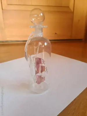 Schiff in einer Glasflasche
