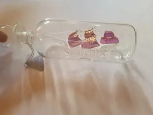 Schiff in einer Glasflasche Bild 4