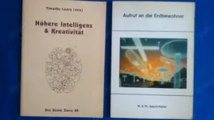 3 Bücher Ufo, Intelligenz Timothy Leary Bild 2
