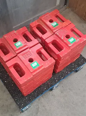 Prüfgewichte Gegengewicht Ballast Frontgewicht UVV Prüfung sicherheitsüberprüfung Bild 6