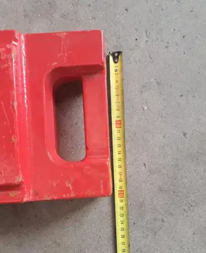 Prüfgewichte Gegengewicht Ballast Frontgewicht UVV Prüfung sicherheitsüberprüfung Bild 3