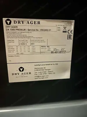 Dry Ager DX1000 Premium mit Zubehör Bild 3