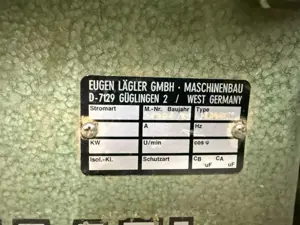 Hummel lägler schleifmaschine Bild 2