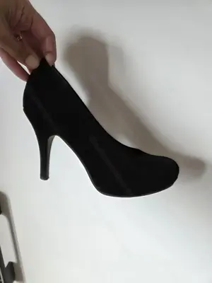 Damen Schuh Pump schwarz Gr. 36