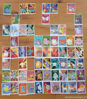 Pokemon Sammelsticker Set