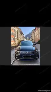 Verkaufe sehr gut gepflegten, VW Tiguan R Line schwarz  Bild 3