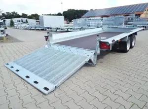 Maschinenanhänger Baggeranhänger Anhänger 2.7t Bagger maschinen Bild 2