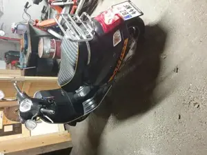 2014 Vespa gts 300 super sport, schwarz matt Bild 5