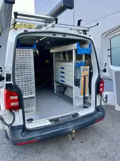 Vw T6 4 Motion Allrad 2.0 Tdi Transporter Kastenwagen Sortimo Bild 3