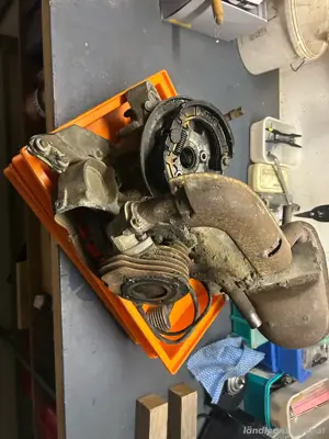 Vespa Pk 50 Motor Bild 2