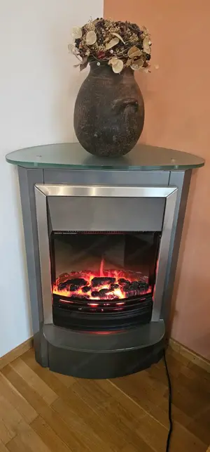 Ofen Elektrokamin mit Heizung  Bild 4