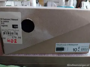 ON cloudrunner waterproof "Damenschuh"