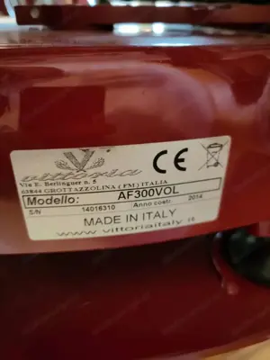 Vittoria AF300 Vol Aufschnittmaschine prosciutto Bild 2