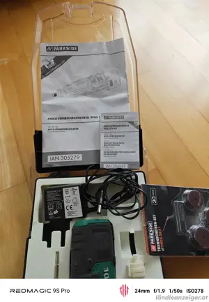 Parkside Akku Trennschleifer Set !! Bild 4