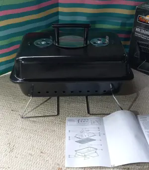 Tisch-Holzkohlegrill NEU  Bild 2