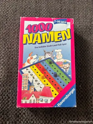 Ravensburger Reisespiel 1000 Namen