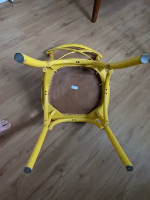 Bistro-Stuhl Optik: Antik- gelb Bild 4