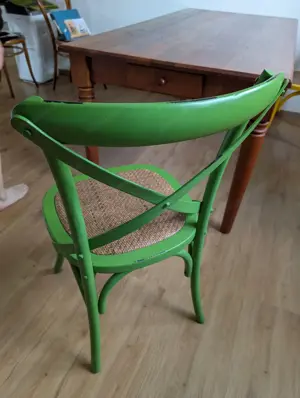 Bistro-Stuhl Optik: Antik- grün Bild 2