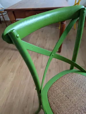 Bistro-Stuhl Optik: Antik- grün Bild 3