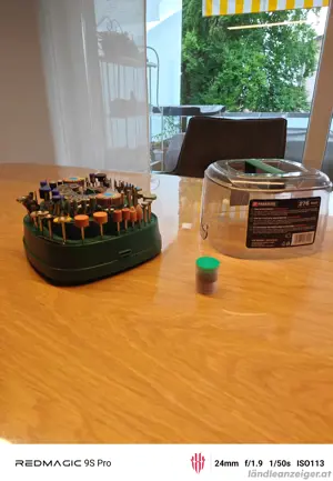 Parkside Akku Trennschleifer Set !! Bild 7