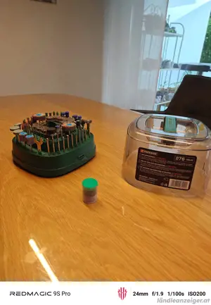 Parkside Akku Trennschleifer Set !! Bild 6