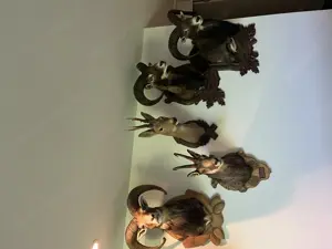 Jagdtrophäen, Hirsch, Gams, Reh, Gehörn , Dekoration  Bild 3