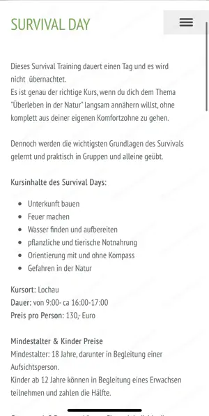 Gutschein Survival Vorarlberg  Bild 2
